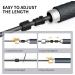Proiron Universal Spring Jump Rope - Anti-Slip Handles Adjustable Fitness & Weight Loss for Adults & Kids - Black - Buy Online on GoSupps.com