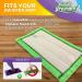 Swiffer WetJet Compatible Microfiber Mop Pads - Reusable Refills by Easily Greener | Fits Wet Jet - 2 Count - Buy Online on GoSupps.com