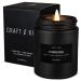Scented Candles for Men | Smokey Fireside Scented Candle | Candle for Men | Soy Candles for Home Scented | Aromatherapy Candle Mens Candles | Wood Wicked Candles | Masculine Candle in Black Jar