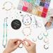 Polymer Clay Bead Kit - Heishi 10500+ pcs for Bracelets & Jewelry Making - Girls & Adults - Preppy Style - Buy Online on GoSupps.com