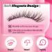 Magnetic Eyelashes Kit - Soft Reusable Cat Eye Lashes with Applicator | Mavphnee Wispy False Lashes No Glue or Eyeliner - Buy Online on GoSupps.com
