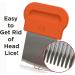 OWNHEALER Professional Lice Comb Kit - for Lice Nits and Dandruff Removal. Quick Results for Head Lice Treatment - Suitable for All Hair Types. Peigne Poux Professionnel. - Buy Online on GoSupps.com