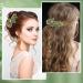 Vintage Jewelry Crystal Hair Clips Floral Hairpins Rhinestone French Decorative Hair Barrettes Barrette Metal Retro Hair Clasps Luxury Jewelry Accessories Gift for Women Girls Teens (Green) - Buy Online on GoSupps.com