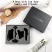 Black Obsidian Gua Sha Facial Tools Set - 4 Natural Jade Face Sculpting Tools Roller & Treatment for Double Chin Jawline & Cellulite Removal - Buy Online on GoSupps.com