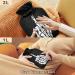 Naanle 2L Hot Water Bottle - Skull Design for Cramps & Pain Relief | Transparent Handheld Heat Therapy - Buy Online on GoSupps.com