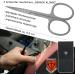 Three Swords Skin Scissors Rustproof Straight Blade for Precise Skin Residue Removal | German Quality | Includes Synthetic Leather Nail Case - Buy Online on GoSupps.com