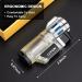 Torch Lighter 2 Pack Triple Jet Lighter Refillable Butane Lighter Fluid Gas Lighter 3 Flame Windproof Lighter--Butane Not Included (Black  Silver) - Buy Online on GoSupps.com