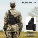 Vinbagge Tactical Sling Rucksack - Waterproof Military Shoulder Bag for Hiking & Cycling - Small Crossbody Daypack - Black - Buy Online on GoSupps.com