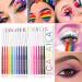 18 Colored Eyeliners Pen Set Waterproof Smudge-Proof Eye Shadow Pencil Liquid Eyeliner Makeup Set Long-Lasting High Pigmented Rainbow Eyeliner Pencils Kit Glitter Eye Liners for Women #40*18colour - Buy Online on GoSupps.com