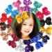 Xansema 4 Inches Sequin Hair Bow Alligator Clip for Girls & Women - Black - Buy Online on GoSupps.com