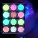 Vxcvzv Face glitter 12 fluorescent colors for body face hair makeup festivals makeup glitter gel for carnival Halloween party