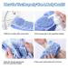 HOPESO Silicone Back Scrubber for Shower - Grass Blue Upgraded Version | Easy to Clean, Exfoliate, Improve Blood Circulation - Buy Online on GoSupps.com