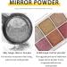 Aurora Chrome Nail Powder Set - 6 Colors Mirror Effect Nail Glitter Dust Kit for DIY Nail Art - Buy Online on GoSupps.com