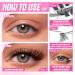JIMIRE CL05 84Pcs DIY 5D Wispy Eyelash Clusters | D Curl Individual Lashes 10-16MM | Fluffy Self Application Extensions - Buy Online on GoSupps.com