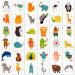 PapaKit Cute Zoo Animals 36 Temporary Fake Tattoo Set  18 Individually Wrapped Sheets | Kids Girls & Boys Birthday Party Favor Gift Supply  Non-Toxic Food Grade Ingredients Safe Removable