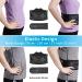 ZINUU Adjustable Lumbar Support Brace for Back Pain Relief - Breathable Belt with 6 Support Plates for Men and Women - Universal Size 70-130cm - Ideal Father's Day Gift - Buy Online on GoSupps.com
