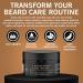 Stubble & Stache Men's Beard & Hair Balm - Shea Butter Jojoba & Argan Oil Leave-in Conditioner Fragrance Free - 3.4 fl oz - Best Mustache Wax for Grooming - Buy Online on GoSupps.com