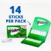 Trident Spearmint Sugar Free Gum 168 Pieces - 12 Packs, 14 Pieces Each - Buy Online on GoSupps.com