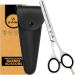 Asipro Effilting scissors hairdresser Profi 6.5 /16.5cm with synthetic leather case stainless steel thinning scissors hairdresser professional for women men children dogs and other pets Thread Thinning Scissors hair scissors