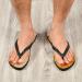 Buy Mnsruu Vintage Style Flip-Flops - Sunflower Butterfly Yellow - Perfect for Home Hotel Spa & Travel - Small Multi-Colored - Buy Online on GoSupps.com