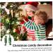 Alipis 144 Pcs Christmas Candy Pack Christmas Tree Ornaments Holiday Mini Candy Boxes Pendants Foam + Wire Assorted Colorx2pcs 8X1.5CMx2pcs - Buy Online on GoSupps.com