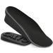 CALTO Premium Height Increase Insole - Ergonomic Heel Lifts for Elevator Shoe Increasing Effect - 3/4 Length Insole - Adjustable 1.8 Inch Taller - IK308