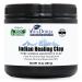 Viva Doria Indian Healing Clay 10 Oz (283 grams) - Deep Pore Cleansing Therapeutic Grade Clay Face Mask Natural Sodium Bentonite Clay