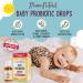 Mama Natural Baby Probiotic Drops - Pediatrician-Tested Infant Health Support | 4 Billion CFU for Colic Relief & Constipation Ease | Unflavored Gas & Digestive Aid - 0.28 Fl Oz - Buy Online on GoSupps.com