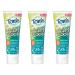Tom's of Maine ADA Approved Wicked Cool! Fluoride Children's Toothpaste, Natural Toothpaste, Dye Free, No Artificial Preservatives, Mild Mint, 5.1 oz. 3-Pack (Packaging May Vary) Mild Mint 3 Count (Pack of 1)