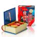 Venchi Mini Livre Bleu de No l avec Chocoviar Assortis avec Noisette du Pi mont dition Limit e 116 g Sans Gluten Sans Colorants ni Conservateurs Id e Cadeau