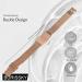 Personalized Medical Alert Bracelets for Men & Women | Free Engraving & Adjustable Waterproof ID Wristbands | 8.5" Rose Gold Band & Tag - Buy Online on GoSupps.com