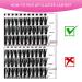 Fadlash 50D 0.07 C Curl Cluster Eyelash Extensions - 200 PCs DIY 15-20mm for Home Use - Buy Online on GoSupps.com