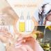WLLHYF 2oz Applicator Bottle 6pcs Plastic Empty Squeeze Bottles Hair Color Applicator Bottle Transparent Refillable Oil Bottles for Hair Oils Liquids with Twist Top Cap and Labels - Buy Online on GoSupps.com