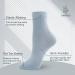 SERISIMPLE Women's Thin Bamboo Crew Socks - 5 Pairs Assorted Large - Buy Online on GoSupps.com
