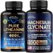 NUTRAHARMONY L-Theanine & Magnesium Glycinate with Glycine Capsules