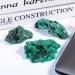 NUPUYAI Natural Malachite Stone Rod | Irregular Crystal Druse Cluster | Reiki Healing & Feng Shui Decor for Home & Office (51-100g) - Buy Online on GoSupps.com