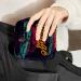 Retro Neon Sanitary Napkin Storage Bag - Stylish & Portable for Menstrual Cups & First Period Essentials - Buy Online on GoSupps.com