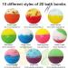 Nagaliving Handmade Bath Bombs Gift Set - 20 Wonderful Fizz Effects for Valentines, Christmas, Mothers Day, Fathers Day, Birthday & More - Buy Online on GoSupps.com