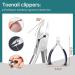 Stainless Steel Toe Nail Clipper for Efficient Trimming - Professional Thick Ingrown Toenail Clippers Foot Care Kit for Men & Seniors - Buy Online on GoSupps.com
