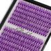 12 Rows 40D Purple Individual False Eyelashes - 240 Clusters 3D Volume Extensions 0.07mm D Curl - Colorful Makeup Beauty Tools (14mm - Buy Online on GoSupps.com