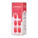 KISS imPRESS Gel Nail Kit, Corally Crazy, Short Length - Polish-Free Solid Color Manicure with PureFit Technology - Includes Prep Pad, Mini File, Cuticle Stick & 30 Fake Nails - Buy Online on GoSupps.com