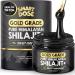 Pure Himalayan Shilajit Resin - Over 85% Fulvic Acid & Large Jar w/ 125 Servings - Probably The Purest Shilajit on The Market - US Lab Tested for Authentic Himalayan (Large Jar Gold-Grade Shilajit) Gold-Grade Shilajit (Lar