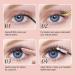Zanlufly Cluster Lash Bond & Seal - Super Strong Hold DIY Lash Extension Glue | Waterproof Lash Cluster Glue with Mascara Wand - Individual Lashes Glue & Sealant - Buy Online on GoSupps.com