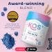 KOS Bolt from the Blue: Energizing Blue Spirulina Blend - Electric Boostberry Flavor | 8.36 oz - Buy Online on GoSupps.com