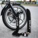 Biglufu 4ft/120cm Motorcycle Security Chain - Heavy Duty Hardened Steel Anti-Theft Chain for Motorbikes, Gates, and Bicycles - 10mm Thick Cut Proof Chain Link - Buy Online on GoSupps.com