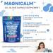 Magnesium Glycinate Powder Supplement + L Theanine Ashwagandha Glycine Apigenin Lemon Balm GABA 5HTP Pink Salt Potassium L Tryptophan Calcium | Powdered Sleep Aid Calm Trace Minerals Vitamin - Buy Online on GoSupps.com