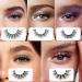 Yawamica 10 Pairs Fairy Strip Lashes - 5 Styles Mixed Cat Eye Look Spiky Faux Mink Eyelashes for Natural Wispy 3D Volume Lash Extension - Buy Now! - Buy Online on GoSupps.com