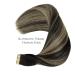 Premium If-of-hearted Tape Extensions - 20PCs 55cm Balayage Natural Black to Hellblond Remy Real Hair - Invisible Skin Weft 22 Inch Silky Straight - Buy Online on GoSupps.com