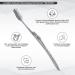 Luxinity Stainless Steel Manual Toothbrush - Starter Set with Replaceable Medium Bristle Head | Eco-Friendly & Durable - Buy Online on GoSupps.com