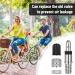 40-Part Bicycle Valve Replacement Set - Lightning Valve Dunlop Insert Seal & Caps for Easy Bike Maintenance - Buy Online on GoSupps.com